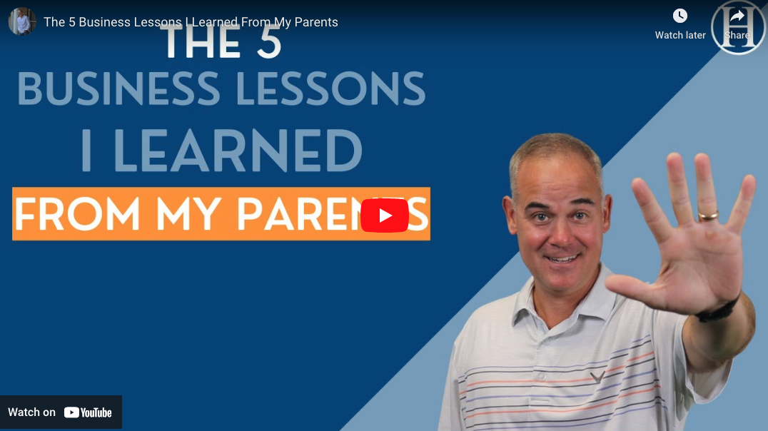 5 Business Lessons I Learned From My Parents